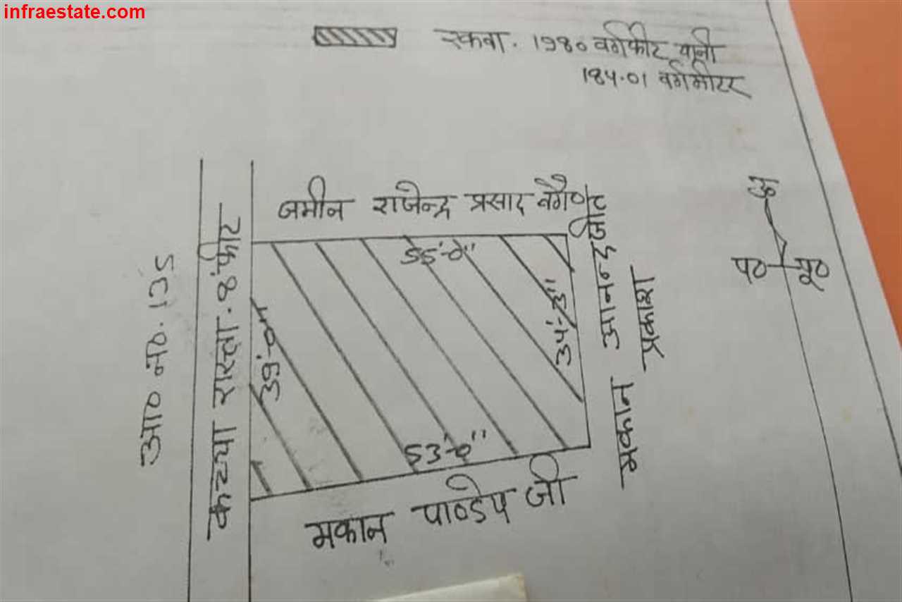 1980 Sqft Plot Sale at Kanchanpur, DLW